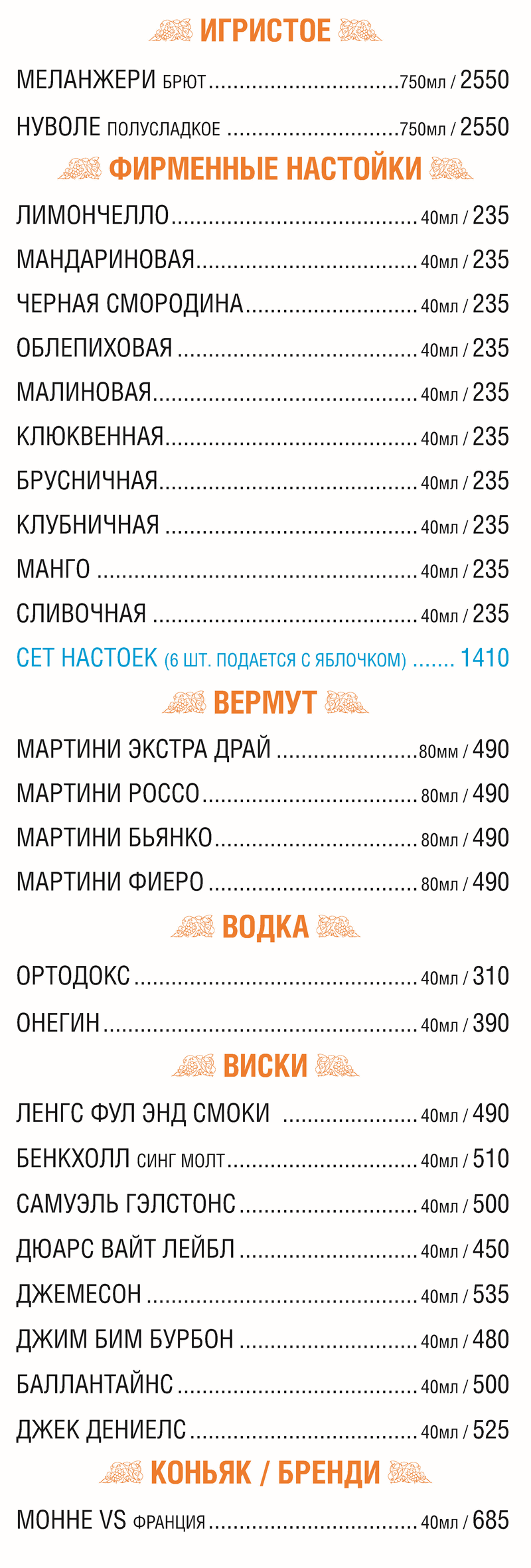 Меню «Персона», страница 6